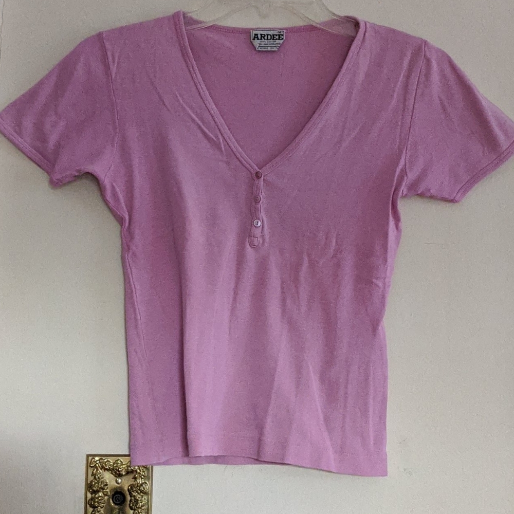 Vintage Ardee 💯 Cotton T-shirt Top size Medium